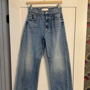 Mother Lasso Hi-Rise Wide Leg Jeans